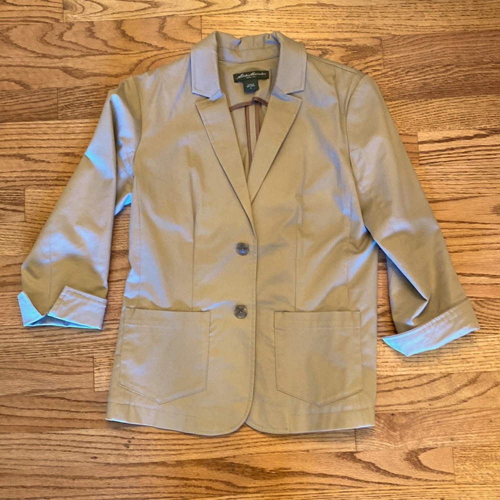 Eddie Bauer Khaki Blazer